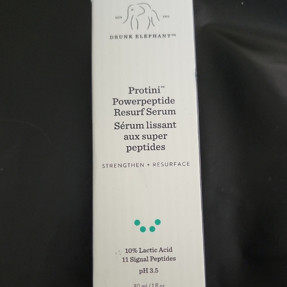 Drunk Elephant Other - Drunk Elephant Protini Powerpeptide Serum with Black and White Packaging